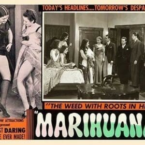 Marihuana: The Weed With Roots in Hell - Art Print