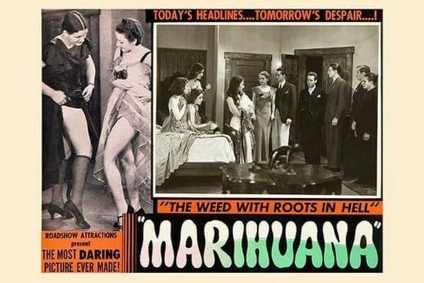 Marihuana: The Weed With Roots in Hell - Art Print