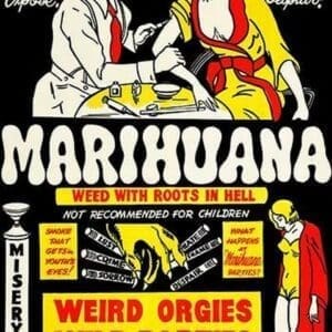 Marihuana: Weed with Roots in Hell - Art Print