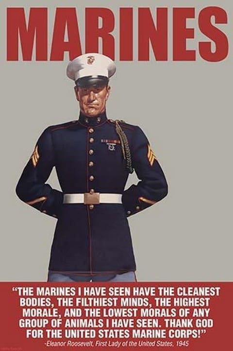 Marines by Wilbur Pierce - Art Print