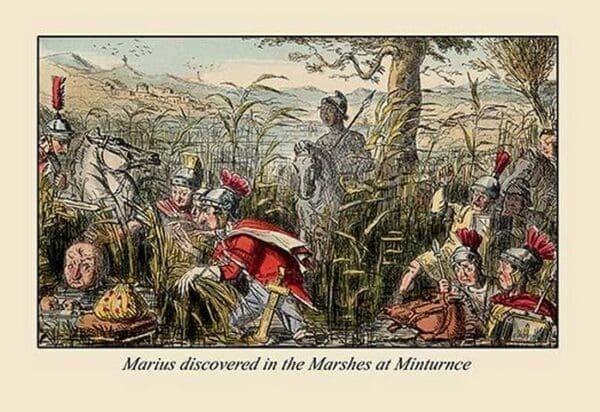 Marius Discovered by John Leech - Art Print