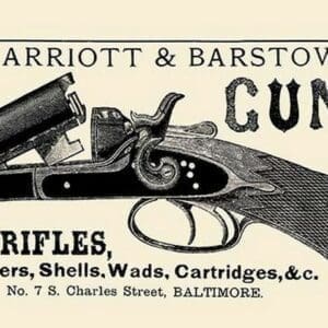 Marriott & Barstow Guns - Art Print