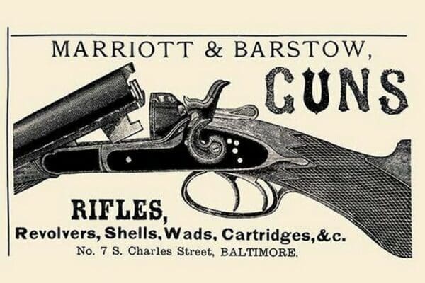 Marriott & Barstow Guns - Art Print