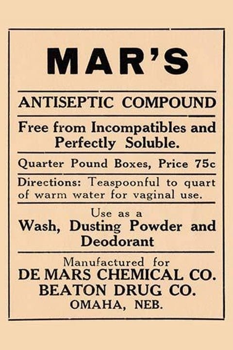 Mar's Antiseptic Compound #2 - Art Print