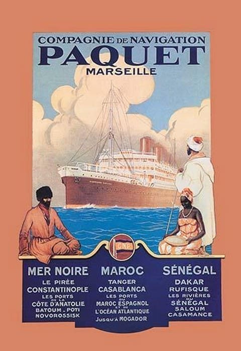 Marseille Cruise Package: Black Sea-Morocco-Senegal by Sandy Hook - Art Print