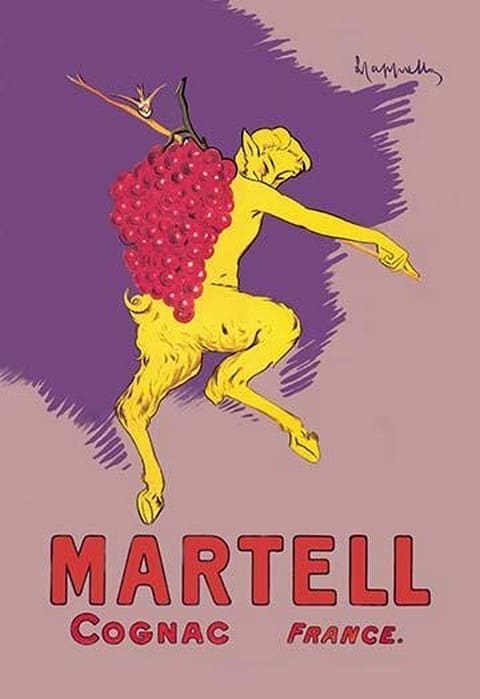 Martell Cognac - France by Leonetto Cappiello - Art Print