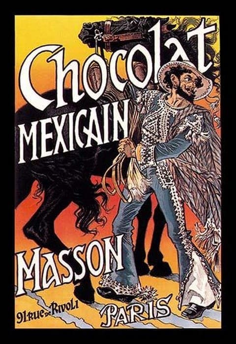 Masson: Chocolat Mexicain by Eugene Grasset - Art Print