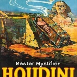 Master Mystifier Houdini - Buried Alive! - Art Print