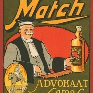 Match Advokaat Samos - Art Print