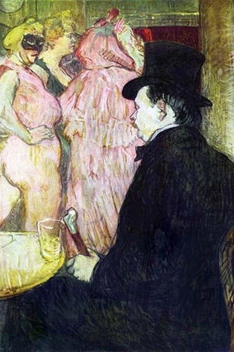 Maxim Dethomas by Henri de Toulouse-Lautrec - Art Print