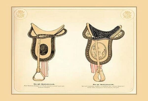 McClellan Saddles #2 - Art Print