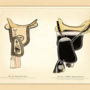 McClellan Saddles - Art Print