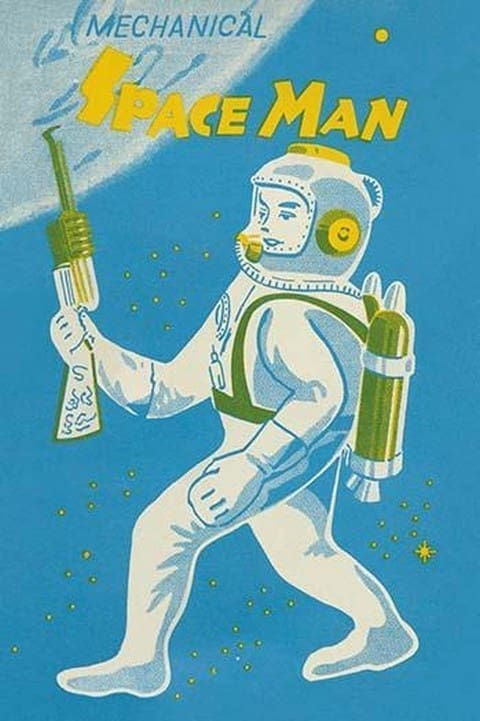 Mechanical Space Man - Art Print