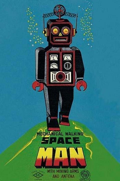 Mechanical Walking Spaceman - Art Print