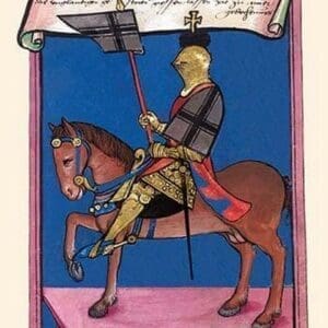 Medieval Knights by Ludwig Van Eyb #3 - Art Print