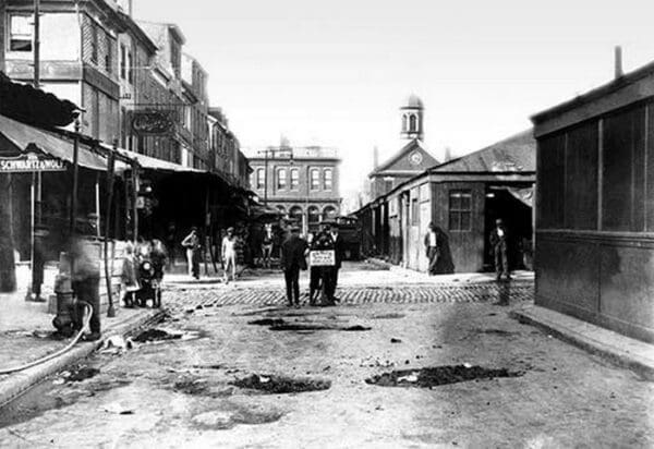 Men Posing On A Philadelphia Street - Art Print