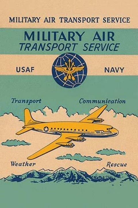 Military Air Transport Service - Art Print