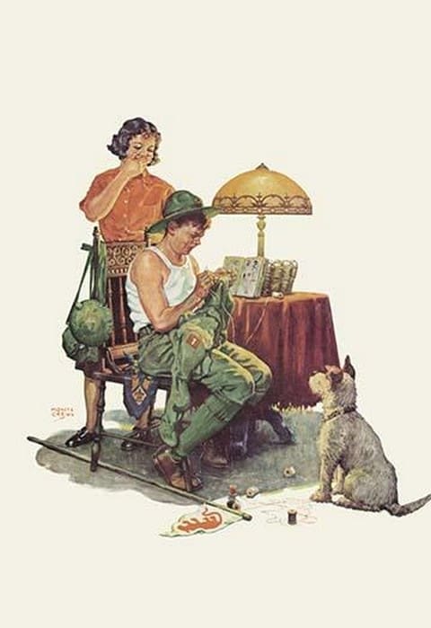 Military Repairs - Art Print