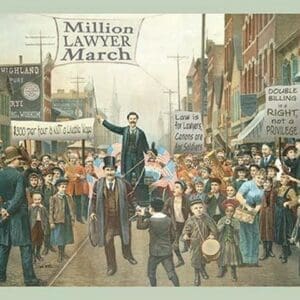 Million Lawyer March by Wilbur Pierce - Art Print