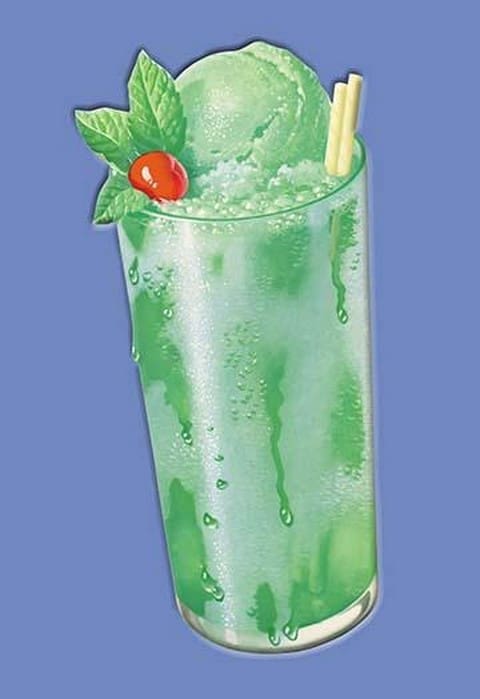 Mint Float - Art Print