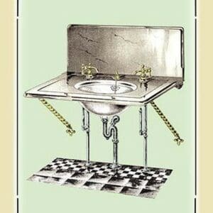 Mint Sink #2 - Art Print