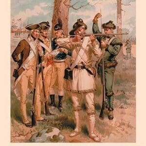 Miscellaneous Organizations - Continental Army by Henry Alexander Ogden - Art Print