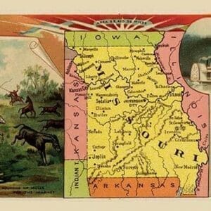 Missouri by Arbuckle Brothers - Art Print