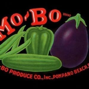 Mo-Bo Brand Produce - Art Print