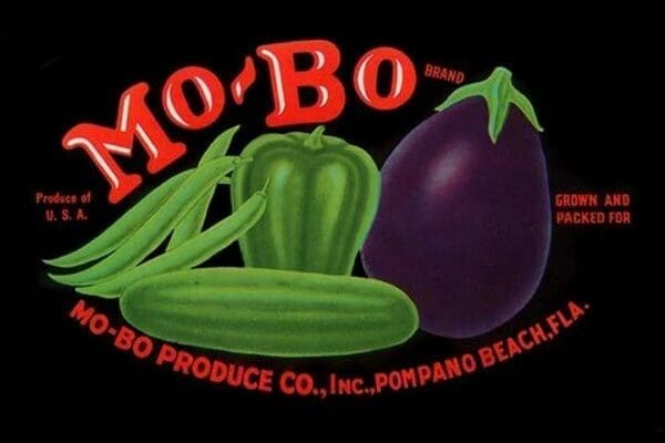 Mo-Bo Brand Produce - Art Print