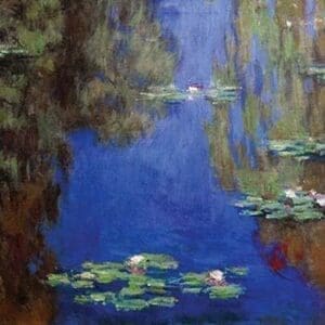 Monet - Water Lilies by Claude Monet - Art Print