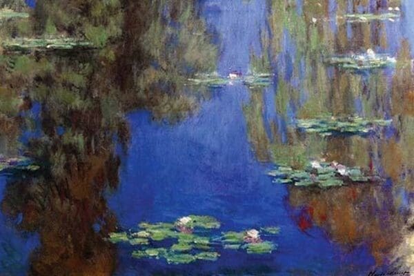 Monet - Water Lilies by Claude Monet - Art Print