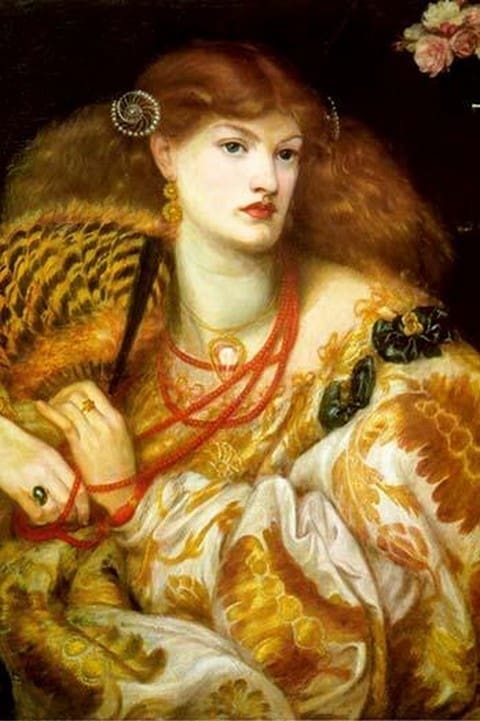 Monna Vanna by Dante Gabriel Rossetti - Art Print