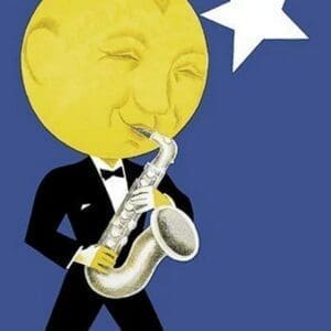 Moonlight Jazz - Art Print