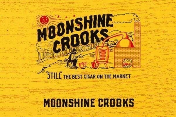 Moonshine Crooks Cigars - Art Print