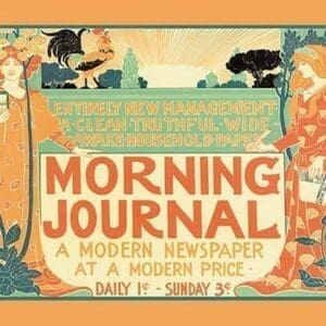 Morning Journal - A Modern Newspaper - Art Print