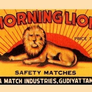 Morning Lion - Art Print