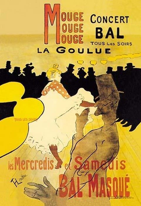 Mouge Concerts by Henri de Toulouse-Lautrec - Art Print