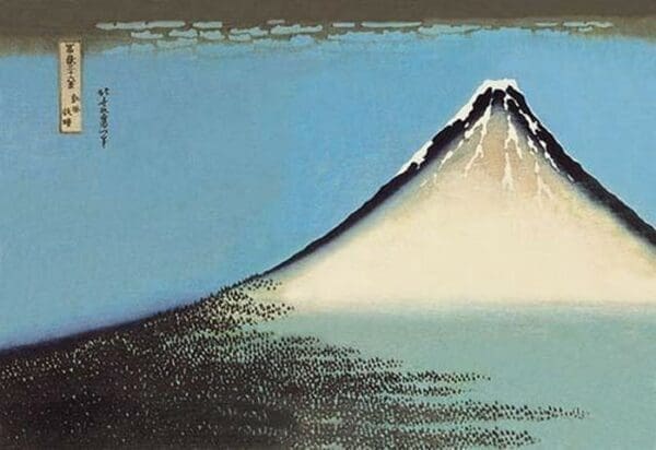 Mount Fuji by Hokusai - Art Print