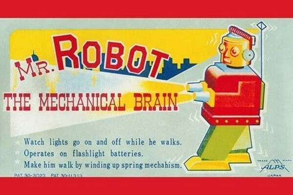 Mr. Robot: The Mechanical Brain - Art Print