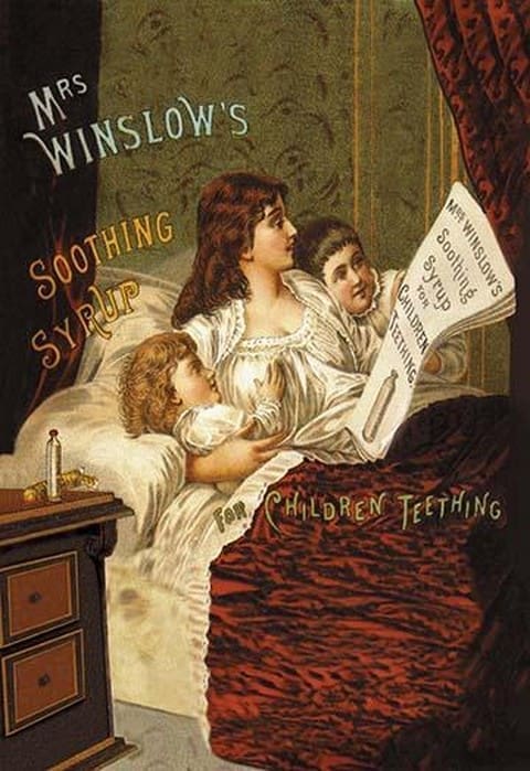 Mrs. Winslow's Soothing Syrup - Art Print