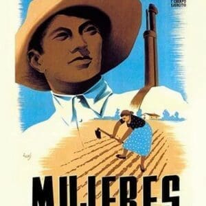 Mujeres La Patria Necesita Vuestra Ayuda - Art Print