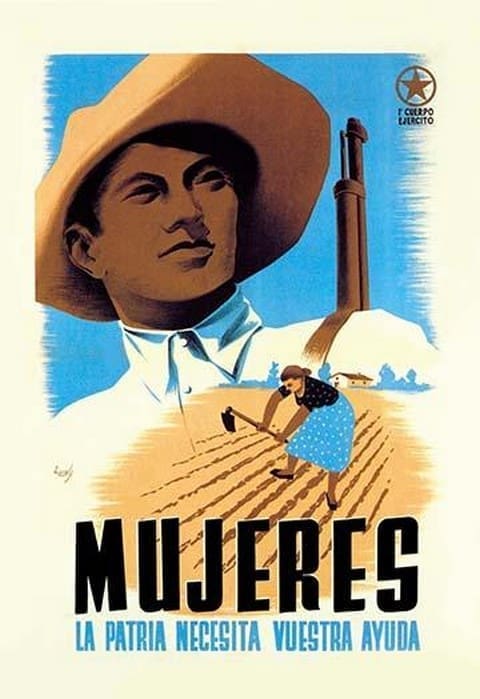 Mujeres La Patria Necesita Vuestra Ayuda - Art Print