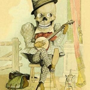 Music Major by F. Frusius M.D. - Art Print