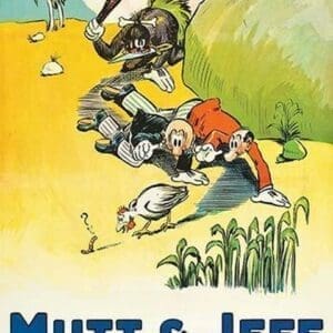 Mutt & Jeff - White Meat - Art Print