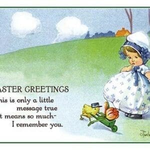 My Easter Greetings - Art Print