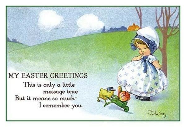 My Easter Greetings - Art Print