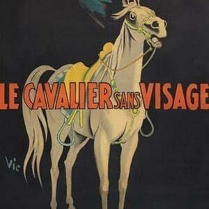 Mysterious Rider 'Le Cavalier sans Visage' - Art Print