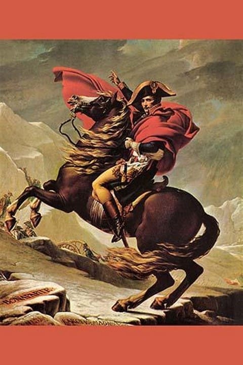 Napoleon Crosses the Great St. Bernard Pass by Jacques-Louis David - Art Print