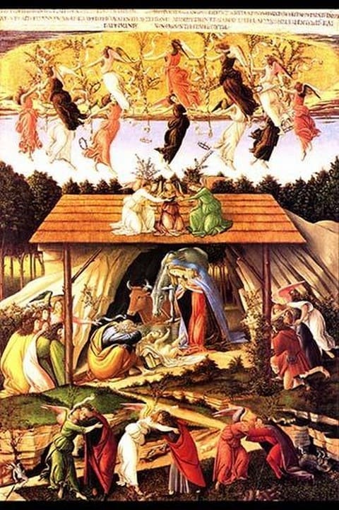 Nativity by Sandro Botticelli - Art Print