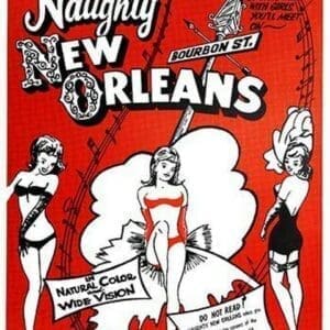 Naughty New Orleans - Art Print